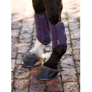 Guarniciones flexibles LeMieux mesh Arika Enebro Violeta