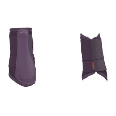 Guarniciones flexibles LeMieux mesh Arika Enebro Violeta