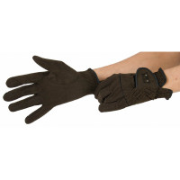 Guantes perfecto T de T Marrón oscuro