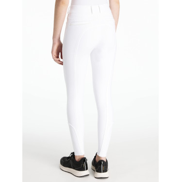 Pantalón LeMieux grip rodillas Izzy Young Rider Blanco