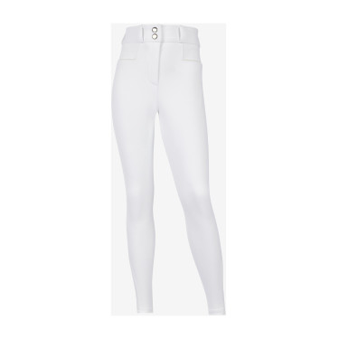Pantalón LeMieux grip rodillas Izzy Young Rider Blanco