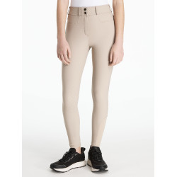 Pantalón LeMieux grip rodillas Izzy Young Rider Almendra Beige Pantalón LeMieux grip rodillas Izzy Young Rider Almendra Beige