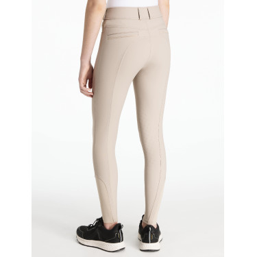 Pantalón LeMieux grip rodillas Izzy Young Rider Almendra Beige Pantalón LeMieux grip rodillas Izzy Young Rider Almendra Beige
