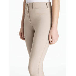 Pantalón LeMieux grip rodillas Izzy Young Rider Almendra Beige Pantalón LeMieux grip rodillas Izzy Young Rider Almendra Beige