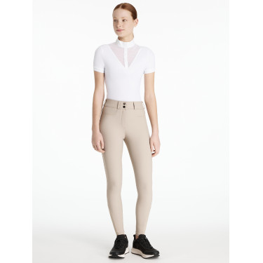 Pantalón LeMieux grip rodillas Izzy Young Rider Almendra Beige Pantalón LeMieux grip rodillas Izzy Young Rider Almendra Beige