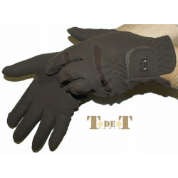 Guantes Galop T de T Marrón oscuro Marr&amp;oacute;n