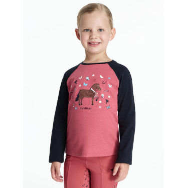 Camiseta de manga larga Mini LeMieux Jamie Arándano