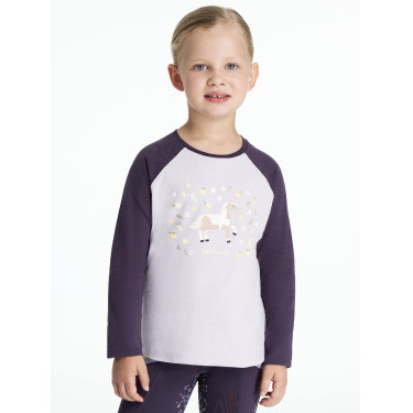 Camiseta de manga larga Mini LeMieux Jamie Lila Violeta