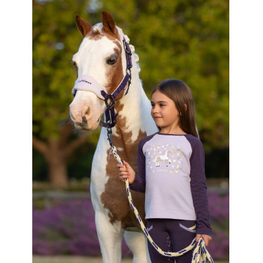 Camiseta de manga larga Mini LeMieux Jamie Lila Violeta