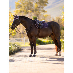 Almohadilla de montar LeMieux Loire Close Contact Square CSO Enebro Violeta Almohadilla de montar LeMieux Loire Close Contact Square CSO Enebro Violeta