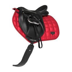 Almohadilla de montar LeMieux Loire Close Contact Square CSO Chilli Rojo