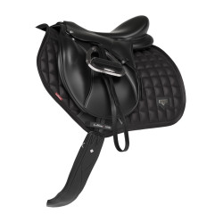 Almohadilla de montar LeMieux Loire Close Contact Square CSO Negro