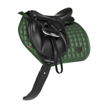 Almohadilla de montar LeMieux Loire Close Contact Square CSO Verde hunter