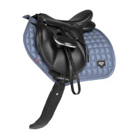 Almohadilla de montar LeMieux Loire Close Contact Square CSO Benetton Azul