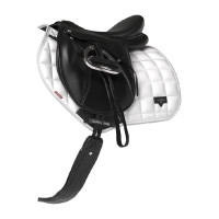 Almohadilla de montar LeMieux Loire Close Contact Square CSO Benetton Azul