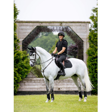 LeMieux Mantilla de competición Close Contact - Algodón Negro