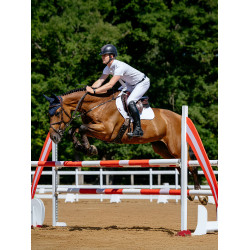 LeMieux Mantilla de competición Close Contact - Algodón Blanco