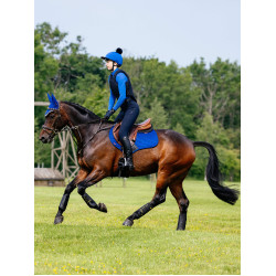 LeMieux Cuadrado de Contacto Cercano de Gamuza Reflectante Benetton azul