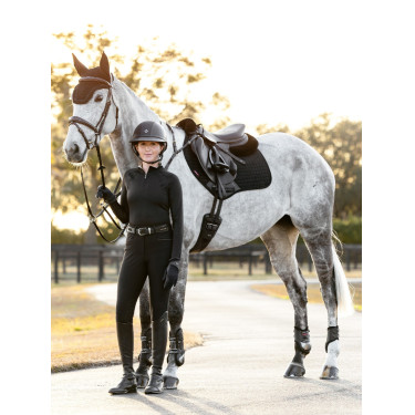 LeMieux Cuadrado de Contacto Cercano de Gamuza Reflectante Negro LeMieux Cuadrado de Contacto Cercano de Gamuza Reflectante Negro