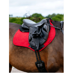 LeMieux Cuadrado de Contacto Cercano de Gamuza Reflectante Chilli Rojo