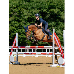 LeMieux Cuadrado de Contacto Cercano de Gamuza Reflectante Marino Azul marino