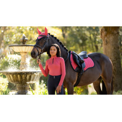 LeMieux Cuadra GP de Ante Reflectante Arándano Rosa