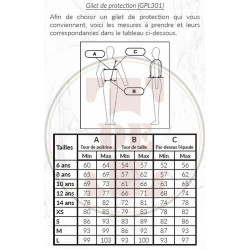 Chaleco protector level 3 T de T Chaleco protector level 3 T de T