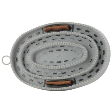 Etrilla Equithème Te quiero Gris