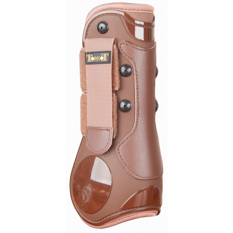 Protector tendones cascara y cuero T de T Protector tendones cascara y cuero T de T