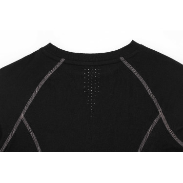 Camiseta Stella Equithème Negro / gris / azul Camiseta Stella Equithème Negro / gris / azul