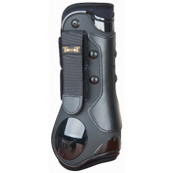 Protector tendones cascara y cuero T de T Negro