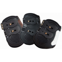 Protectores de menudillos Proteck' Compet T de T Negro / marrón Protectores de menudillos Proteck' Compet T de T Negro / marrón