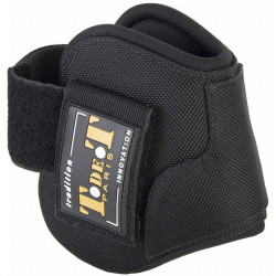 Protectores de menudillos integrales termoformados T de T Negro