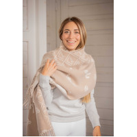 Bufanda PENELOPE - Lana Beige / crudo