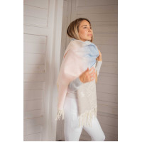 Bufanda PENELOPE - Lana Beige / crudo