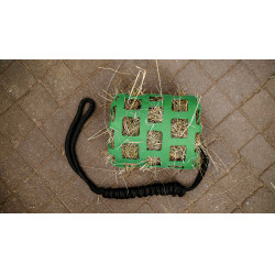 Cesta glotonera HIPPOTONIC + lino Verde