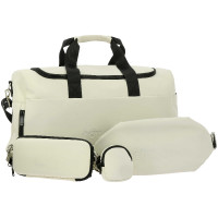 Sac week end Je t'aime EQUITHÈME Crudo Blanco Sac week end Je t'aime EQUITHÈME Crudo Blanco