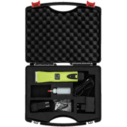 Tondeuse A5 PRO COMBO HIPPOTONIC - Sans fil + 2 accus Verde Tondeuse A5 PRO COMBO HIPPOTONIC - Sans fil + 2 accus Verde