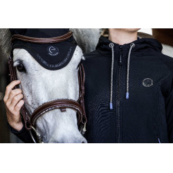 Softshell Je t'aime EQUITHÈME - Victoria Negro Softshell Je t'aime EQUITHÈME - Victoria Negro