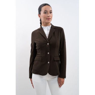 Chaqueta de Concurso Harcour Jismy Cacao Marrón Chaqueta de Concurso Harcour Jismy Cacao Marrón