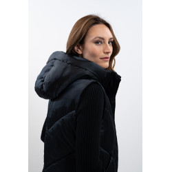 Chaleco acolchado sin mangas Harcour Auxane Negro