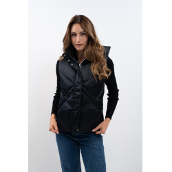 Chaleco acolchado sin mangas Harcour Auxane Negro