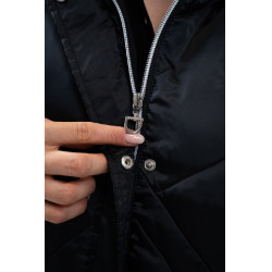 Chaleco acolchado sin mangas Harcour Auxane Negro