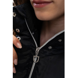 Chaleco acolchado sin mangas Harcour Auxane Negro