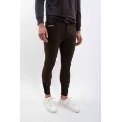 Pantalón de equitación Harcour Barmino hombre Cacao Marrón