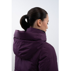 Parka corta Harcour Adele Negro / violeta oscuro Parka corta Harcour Adele Negro / violeta oscuro