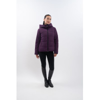 Parka corta Harcour Adele Negro / violeta oscuro Parka corta Harcour Adele Negro / violeta oscuro