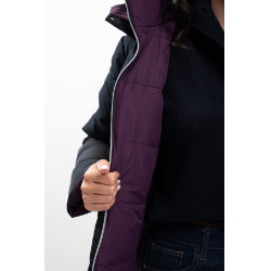 Parka corta Harcour Adele Negro / violeta oscuro Parka corta Harcour Adele Negro / violeta oscuro