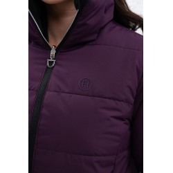 Parka corta Harcour Adele Negro / violeta oscuro Parka corta Harcour Adele Negro / violeta oscuro