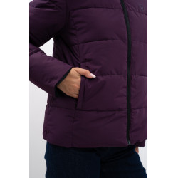 Parka corta Harcour Adele Negro / violeta oscuro Parka corta Harcour Adele Negro / violeta oscuro